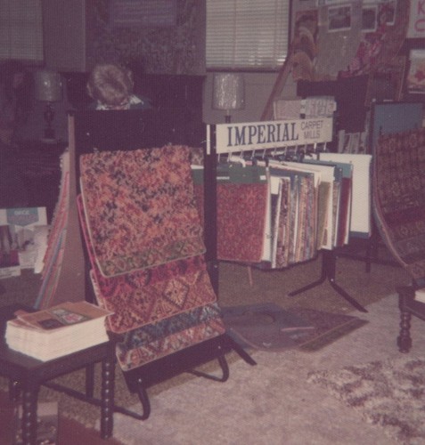 1970s carpet store interior - 1970s,