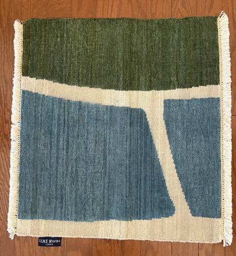 Hand knotted wool - hand-knotted,