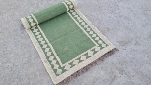 Handmade navajo rug - , wool